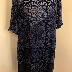 Sundance Women’s Size XL  Dress With Velvet Cutouts